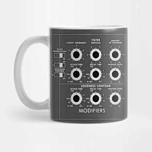 Moog Model D Filter Mug